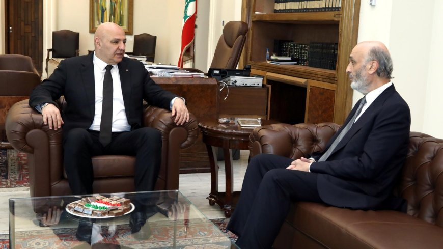 بواسطة من الرياشي.. على ماذا توافق عون وجعجع؟