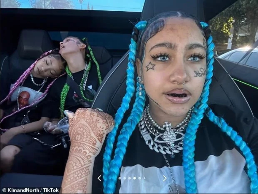 اختفاء حساب ابنة كيم كارداشيان فجأة يشعل جدلًا واسعًا على «إنستغرام»