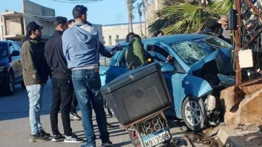 فتاتان ضحية حادث سير في كفرعبيدا.. اليكم ما حصل