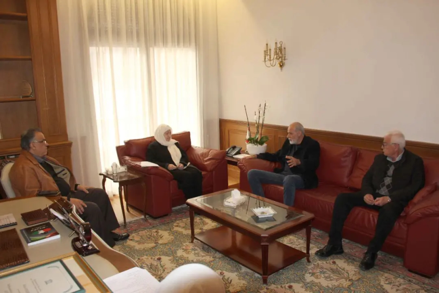 الحريري تابعت مع ضو ورئيس بلدية صيدا شؤونا حياتية وبيئية والتقت هيكتور حجار ووفدا من بلديات جزين