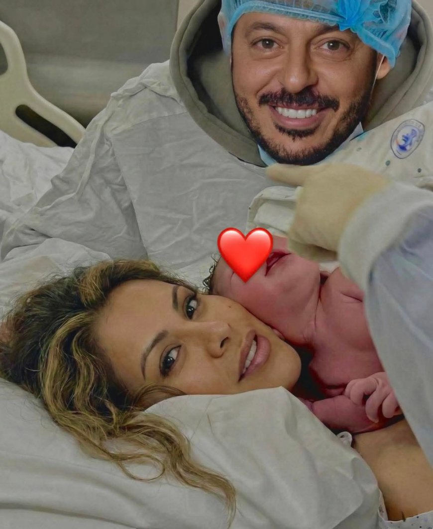 مصطفى شعبان يرزق بمولودته الأولى!