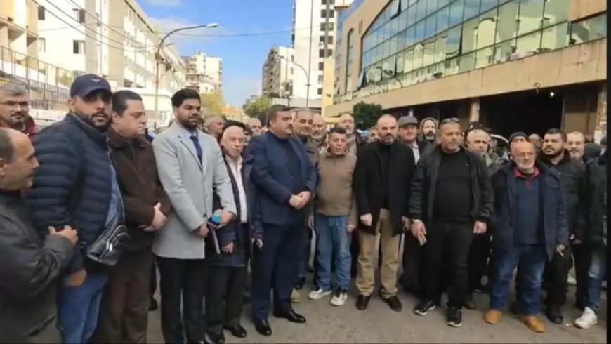 اعتصام لاتحاد نقابات الشمال تضامنا مع موظفي القطاع العام والمتقاعدين العسكريين والمشاركون لوحوا بالتصعيد