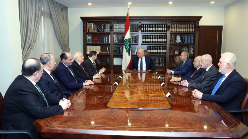 الرئيس عون التقى كتلة "الوفاق الوطني" ورئيس جامعة البلمند مع وفد قبرصي