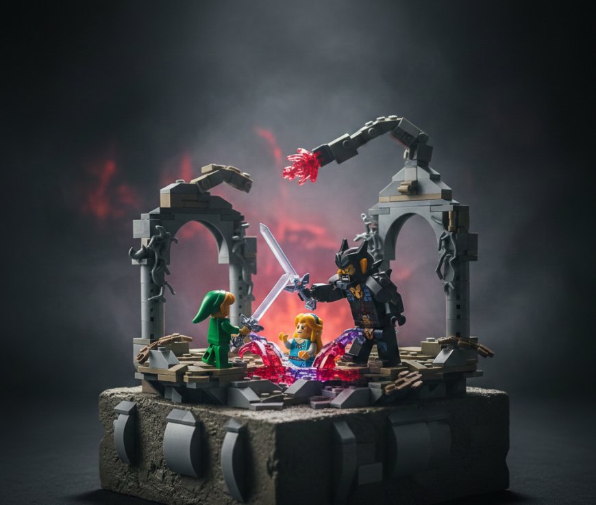 ليجو تكشف عن طقم "أسطورة زيلدا" الجديد: تجسيد مذهل للمعركة النهائية في Ocarina of Time