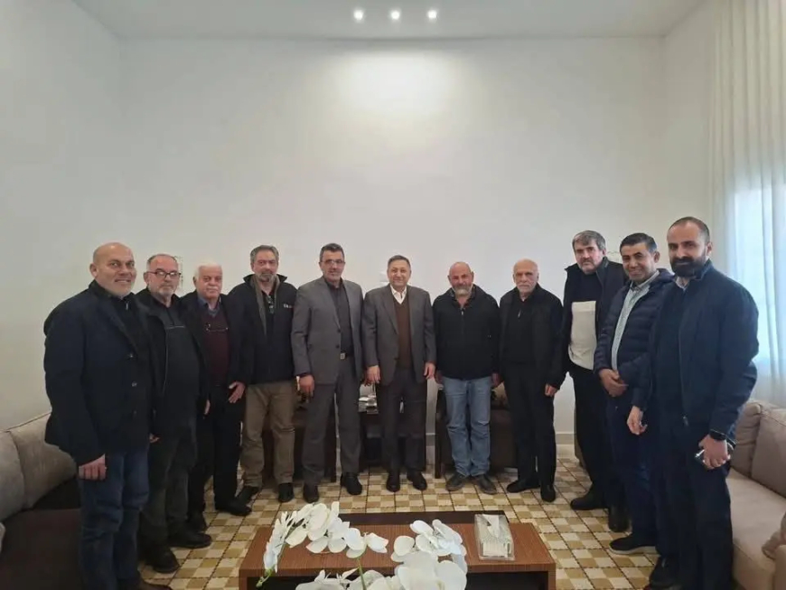 النائب جابر التقى الهيئة الادارية الجديدة لرابطة مخاتير قضاء النبطية