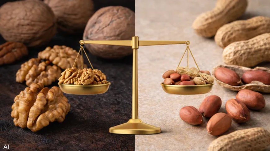 الجوز ام الفول السوداني.. من يحمي القلب أكثر؟