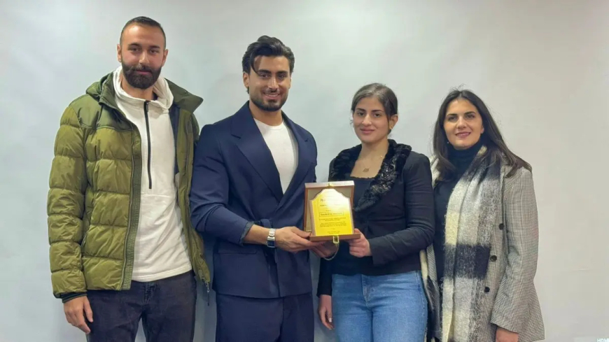 نادي ألعاب القوى في جامعة رفيق الحريري استضاف سعد الدين حنينه "مستر ليبانون" في محاضرة تحفيزية