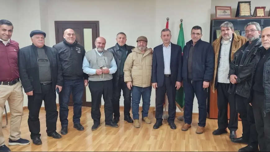 وفد من الهيئة الإدارية الجديدة في رابطة مخاتير قضاء النبطية زار قبيسي