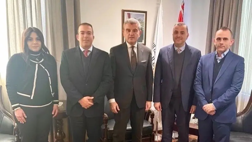 وفد من " تاتش" عرض على وزير الصناعة خطة الشركة المتعلقة بالتحّول الرقمي