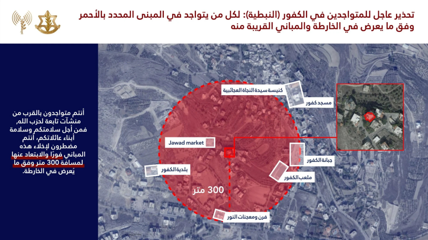 تهديدات اسرائيلية لـ 3 قرى جنوبية