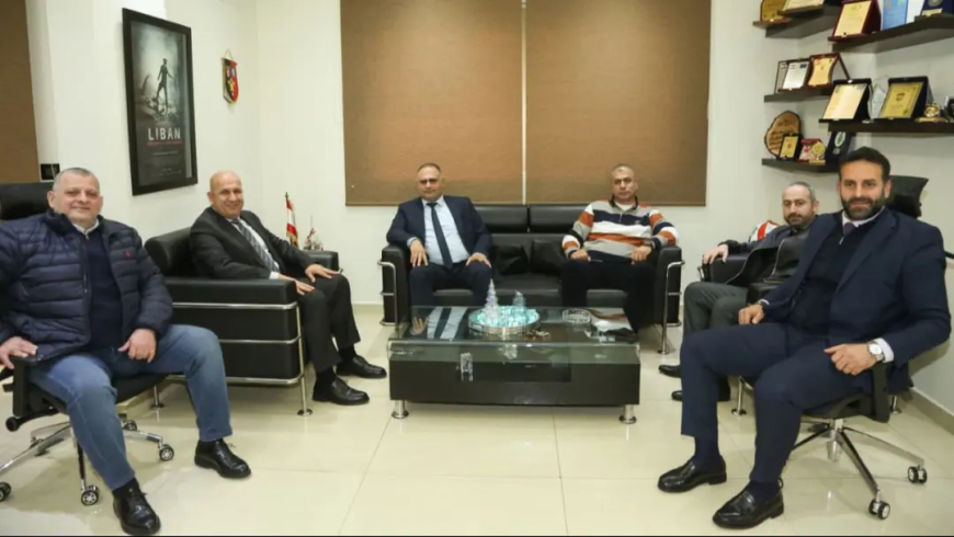 لقاء بين خريش ومسعد ورؤساء بلديات وفعاليات في جزين عرض أوضاع مراكز الدفاع المدني في القضاء