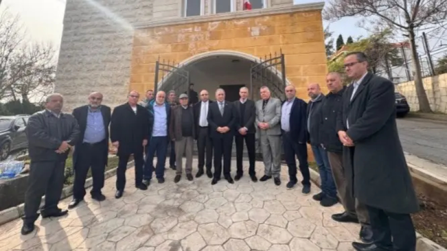 السفير الفلسطيني التقي رئيس بلدية المية ومية: الهدف الاسمى للاجئين العودة الى وطنهم