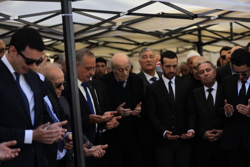 تشييع الأميرة نجوى مجيد أرسلان