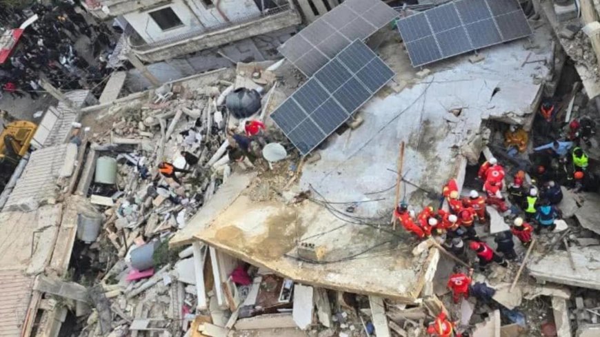 جديد المبنى المنهار في طرابلس.. تحديد مكان اليسار