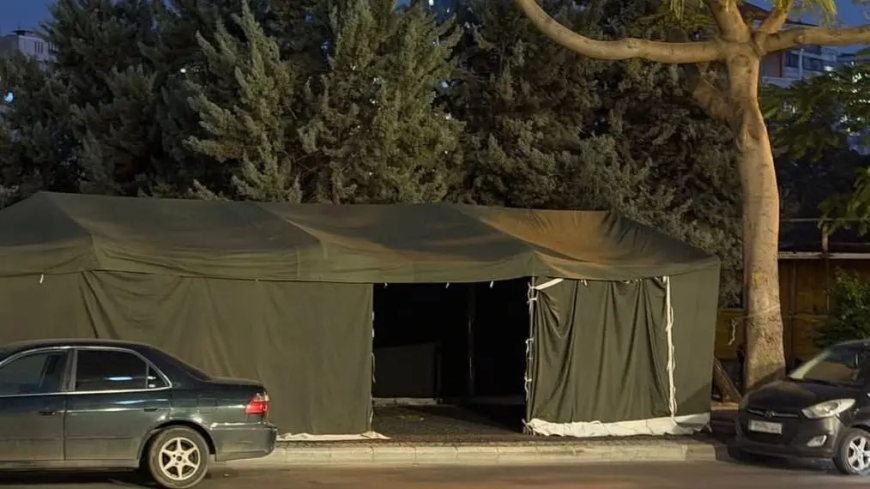 العسكريون المتقاعدون نصبوا خيما في وسط بيروت تمهيدا للمشاركة في اعتصام الغد