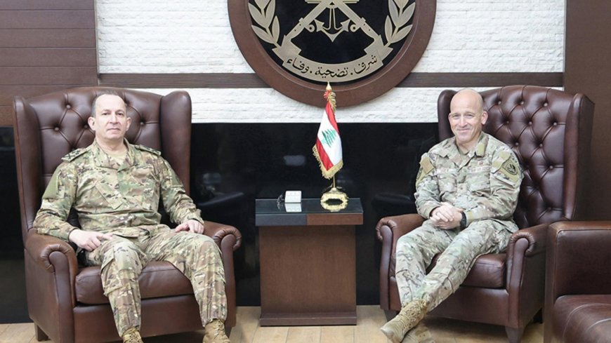 وفد أميركي عند قائد الجيش