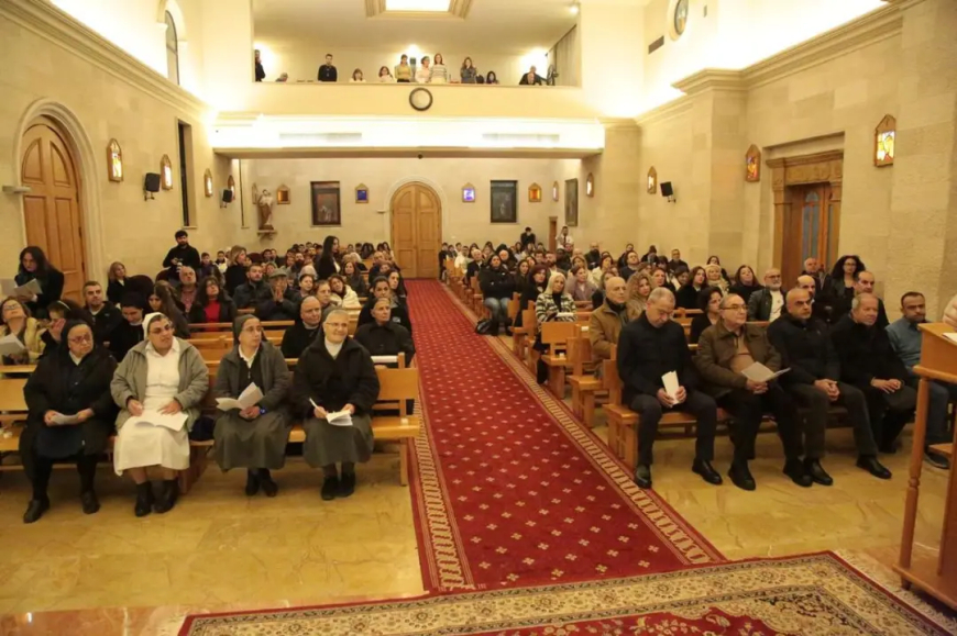 لقاء مسكونيّ لرعايا الحدت للصّلاة "من أجل الوحدة" الاب عازار:وصيّة إلهيّة في صميم حياتنا المسيحيّة