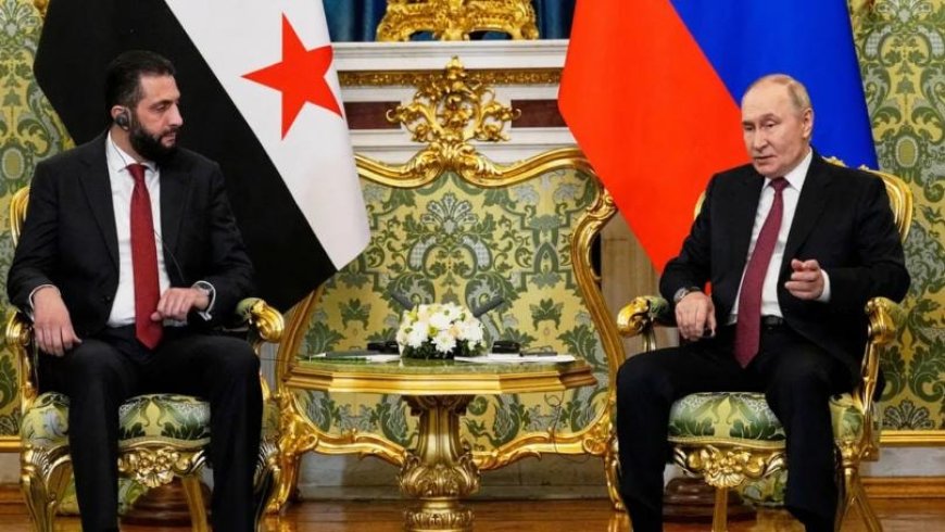 بوتين للشرع: ندعم وحدة سوريا