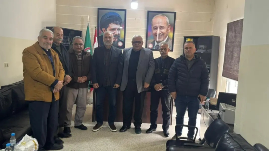 الجبهة "الديمقراطية" التقت قيادتي حركة "أمل" و"حزب الله" في صيدا : لإسقاط أهداف العدوان وإفشال المشروع الصهيوني التوسعي