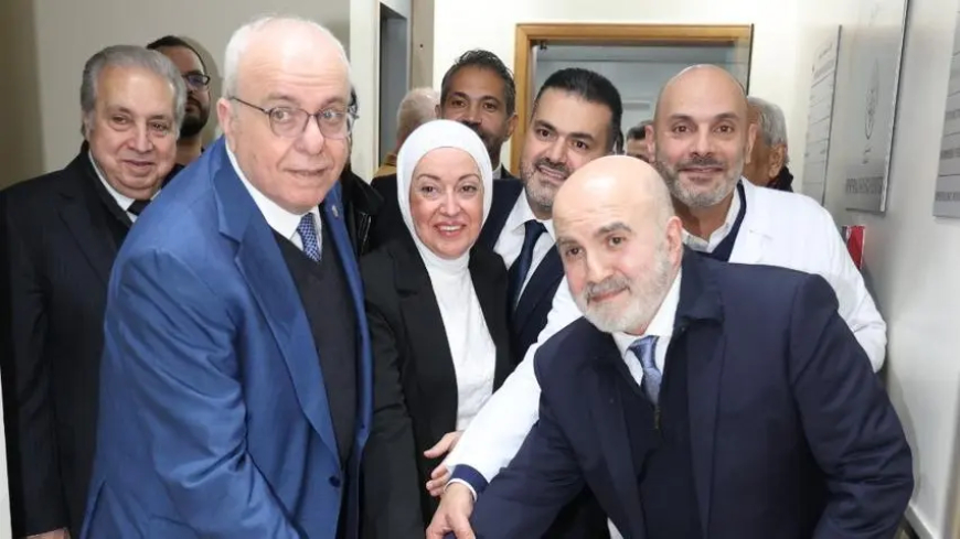 افتتاح قسم طب العيون في مستشفى المقاصد برعاية وزير الصحة وسنو : يأتي تنفيذا لبرنامج متكامل من الرعاية الطبية