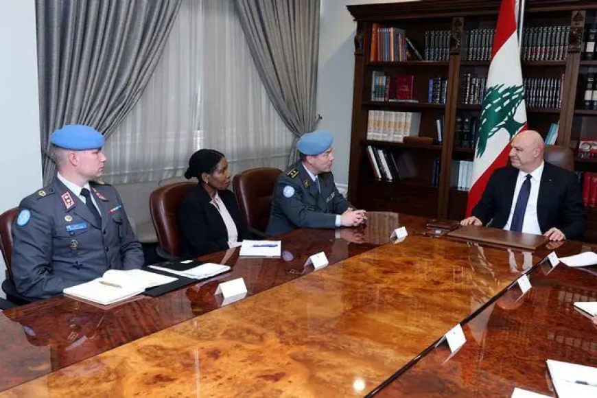 الرئيس عون استقبل رئيس هيئة مراقبي الهدنة الدوليين في الشرق الأوسط: ضرورة بقاء مراقبي الهدنة في لبنان