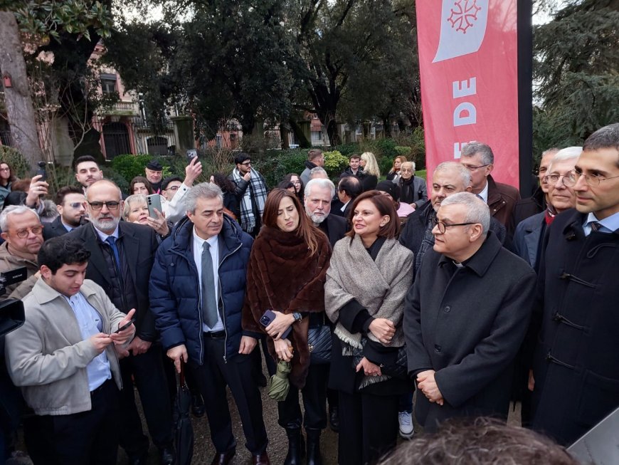 بمشاركة بستاني.. افتتاح حديقة ارز لبنان في تولوز