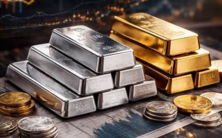هبوط كبير في أسعار الذهب والفضة
