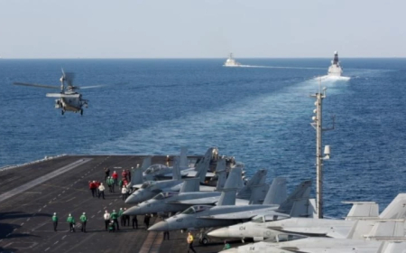 «بروفة» اشتباك بحري: «لينكولن» تبتعد عن إيران
