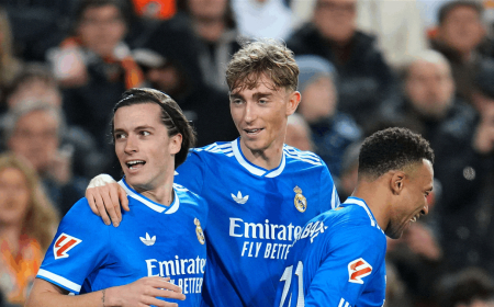 ريال مدريد يهزم فالنسيا .. ويطارد برشلونة