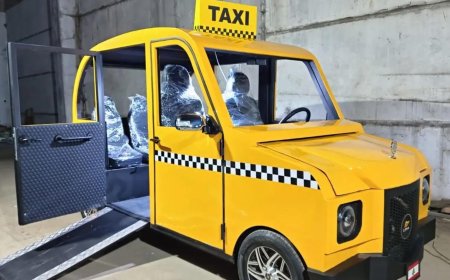 ابتكار جديد "صنع في لبنان".. تاكسي ذكي كهربائي