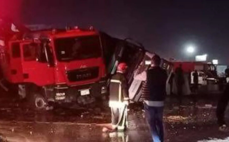 حادث مروري في مصر.. وحصيلة كبيرة من القتلى