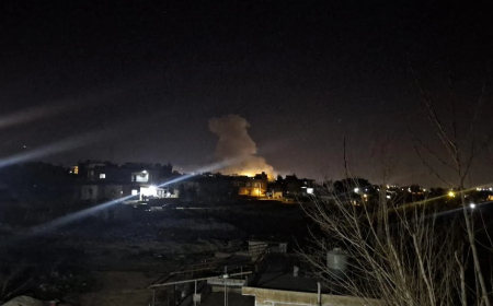 سلسلة غارات اسرائيلية على البقاع