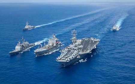 مع وصول حاملة الطائرات  "جيرالد فورد".. اليكم العتاد العسكري الأميركي في الشرق الاوسط