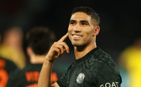 أشرف حكيمي الى القضاء.. والتهمة اغتصاب