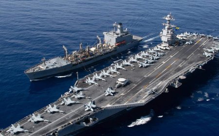 حاملة طائرات أميركية تغادر شرق المتوسط