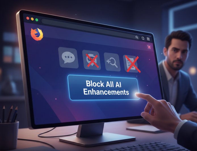 بضغطة زر واحدة.. "موزيلا" تمنح مستخدمي "فايرفوكس" السيطرة الكاملة لتعطيل ميزات الذكاء الاصطناعي