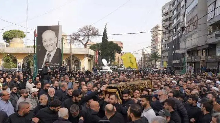 تشييع والد نصرالله في روضة الشهيدين