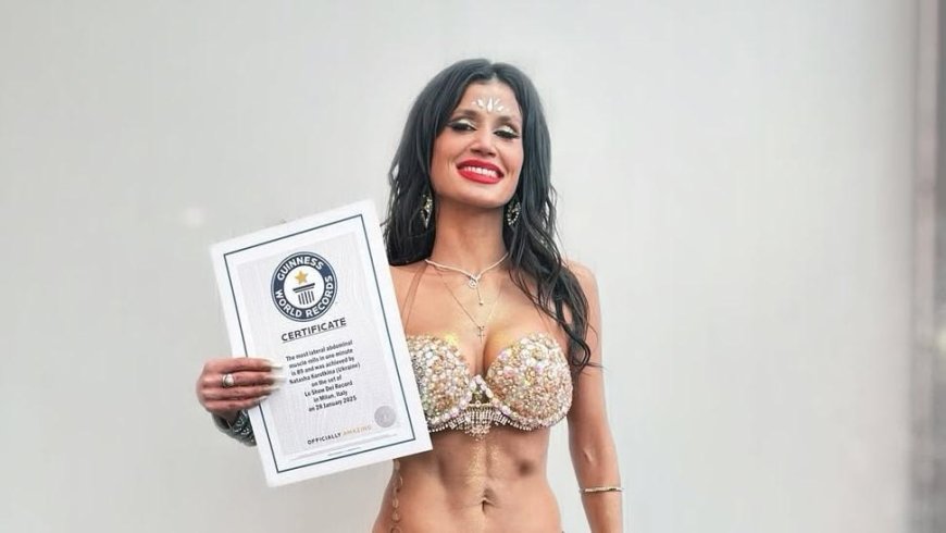 89 لفة في دقيقة واحدة تقود راقصة اوكرانية الى "غينيس"