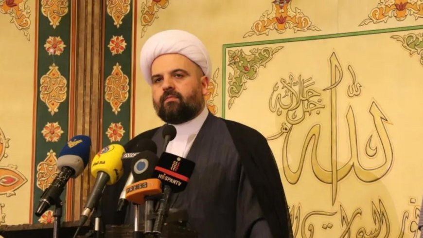 قبلان: لبنان ليس صخرة أو مجرد قطعة أرض يُتنازع عليها