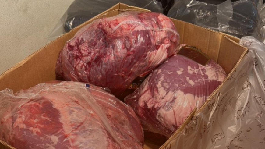 لحوم فاسدة في "المساكن"- صور.. تلف ومصادرة
