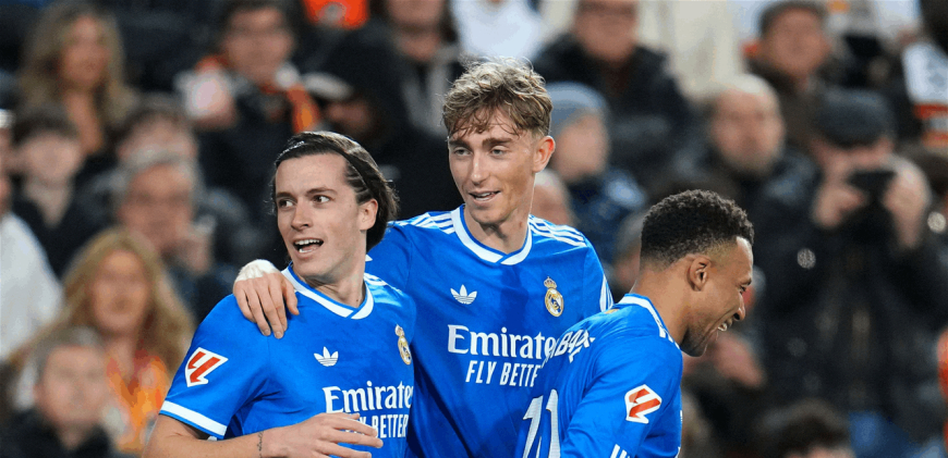 ريال مدريد يهزم فالنسيا .. ويطارد برشلونة