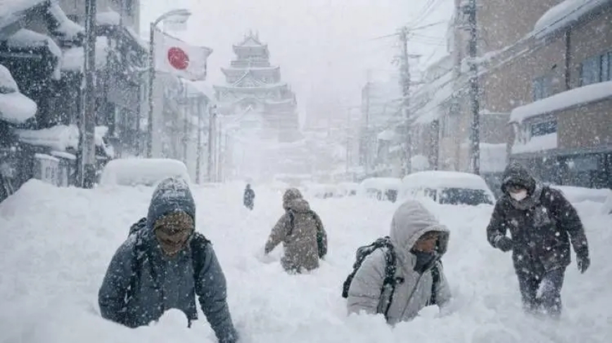 إرتفاع حصيلة ضحايا العواصف الثلجية في اليابان.. كم بلغت؟