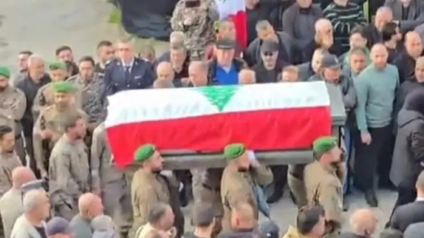 يانوح تودع الشهيد العسكري حسن جابر ونجله واحمد سلامي بمأتم رسمي وشعبي