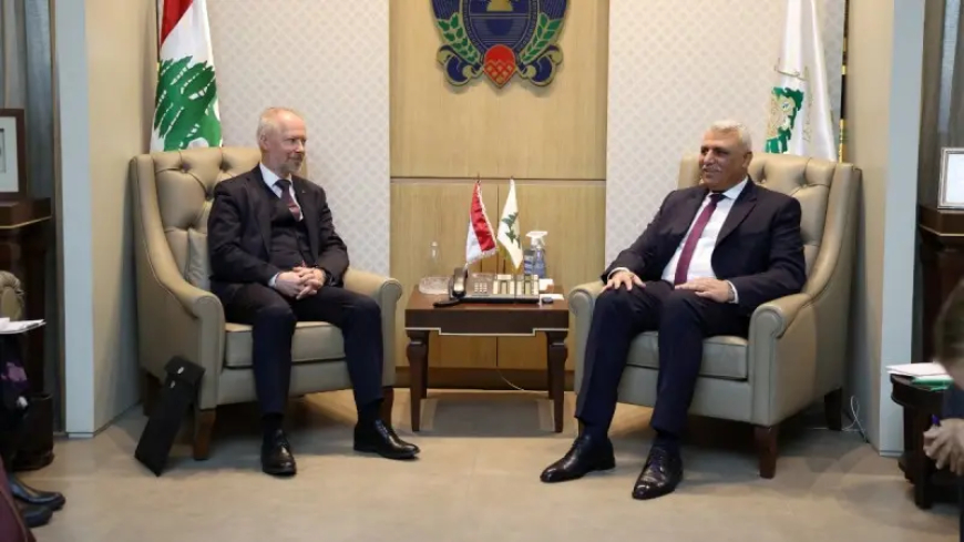 اللواء شقير يلتقي نائب  وزير الهجرة السويدي