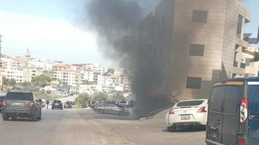 حريق في الكورة.. والدفاع المدني يعمل على اخماده