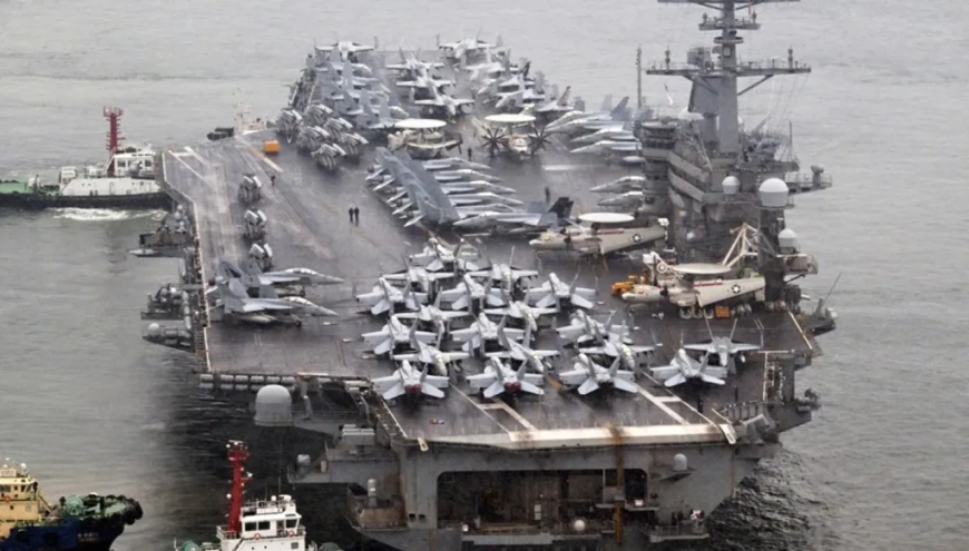 خامنئي هدد حاملة الطائرات الأميركية.. هل حقا تستطيع ايران اغراقها؟