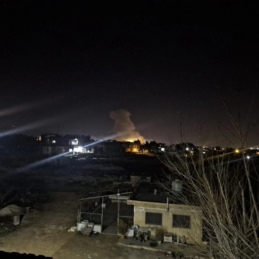 سلسلة غارات اسرائيلية على البقاع