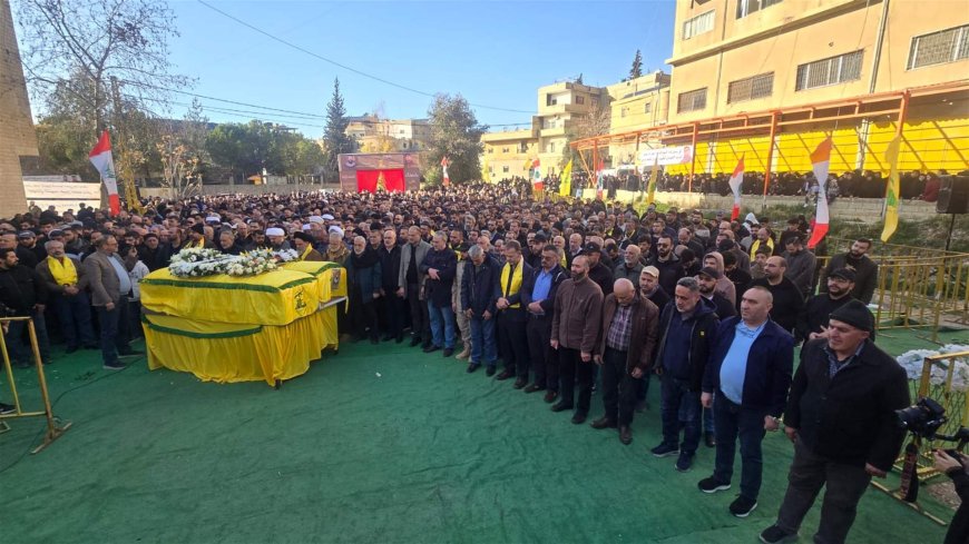 قبلان خلال تشييع في  بعلبك: الممانعة هي التي تحمي لبنان