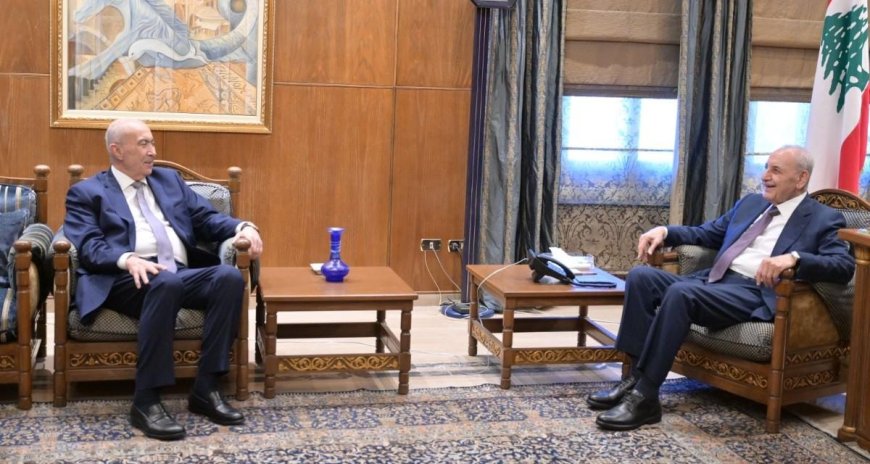 مخزومي من عين التينة: لاجراء الانتخابات في موعدها