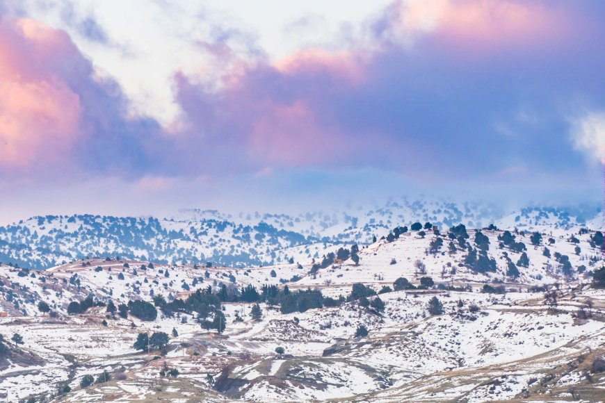 لأول مرة.. ثلوج عكار تلامس الـ 500 م